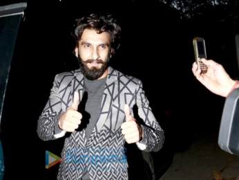 Ranveer Singh snapped post party with close friends in Bandra