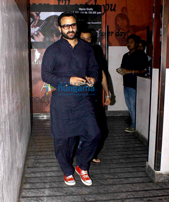 saif ali khan snapped post watching dangal at pvr 3