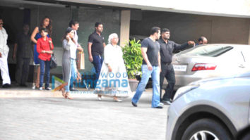 Salman Khan & Iulia Vantur snapped post Christmas brunch at Arpita Khan’s house