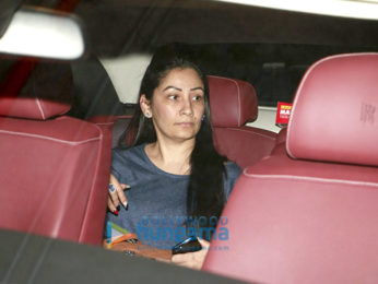 Sanjay Dutt and Manyata Dutt snapped at the airport returning from Dubai