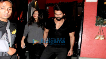 Shahid Kapoor & Mira Rajput snapped post dinner in Bandra