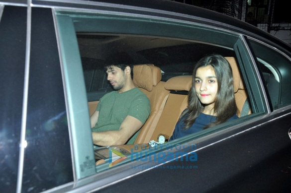 Sidharth Malhotra & Alia Bhatt snapped at Imran Khan’s house Sidharth Malhotra & Alia Bhatt snapped at Imran Khan’s house