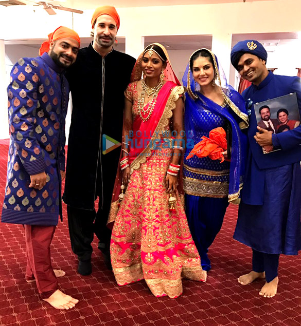 sunny leone graces her brother sundeeps wedding ceremony 1
