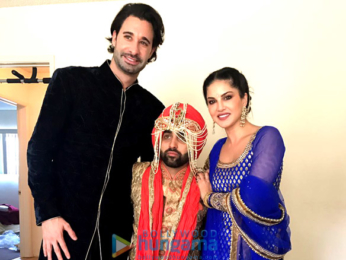 Sunny Leone graces her brother Sundeep's wedding ceremony