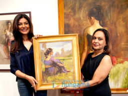 Sushmita Sen & Prasoon Joshi inaugurate late John Fernandes’ Masterstrokes art show