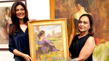 Sushmita Sen & Prasoon Joshi inaugurate late John Fernandes’ Masterstrokes art show