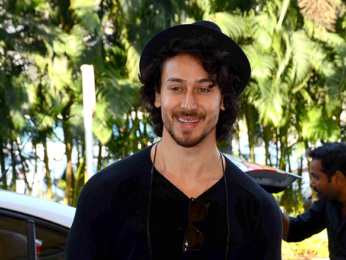 Tiger Shroff and Nidhi Agarwal snapped at the airport