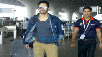 Varun Dhawan, Sanjay Dutt and Sridevi snapped at the airport