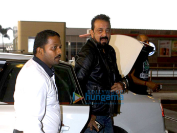 Varun Dhawan, Sanjay Dutt and Sridevi snapped at the airport