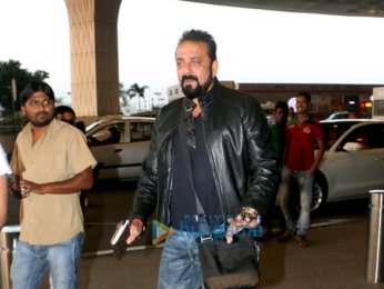 Varun Dhawan, Sanjay Dutt and Sridevi snapped at the airport