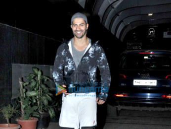 Varun Dhawan snapped outside his gym