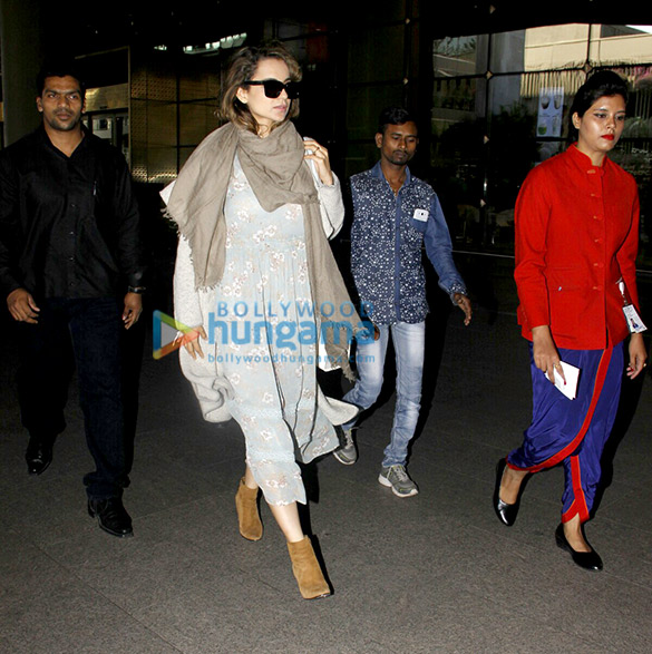 yuvraj singh hazel keech kangna ranaut clicked at the airport 6