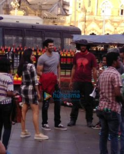 On The Sets Of The Film Ok Jaanu