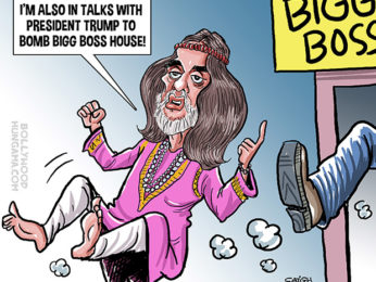 Bollywood Toons: Evicted Swami Om attacks Salman Khan!