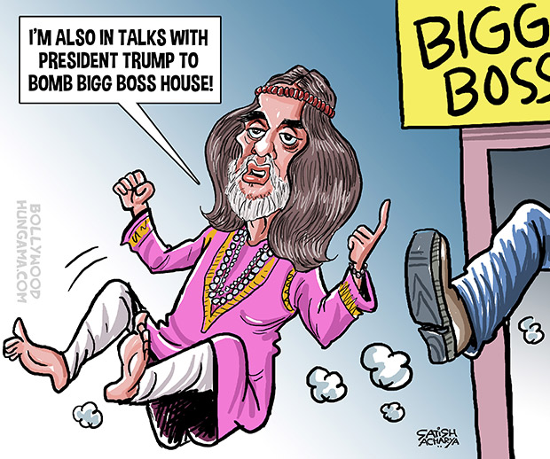 Bollywood Toons: Evicted Swami Om attacks Salman Khan!