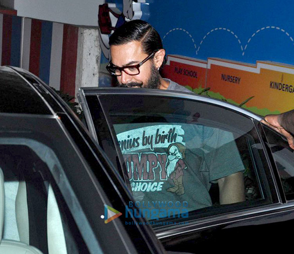 Aamir Khan snapped post spa session in Bandra Aamir Khan snapped post spa session in Bandra