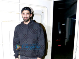Aditya Roy Kapur & Salim Khan snapped at ‘Ok Jaanu’ screening
