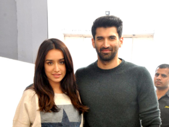 Aditya Roy Kapur & Shraddha Kapoor snapped at 'Ok Jaanu' promotions