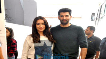 Aditya Roy Kapur & Shraddha Kapoor snapped at ‘Ok Jaanu’ promotions