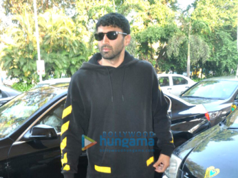 Aditya Roy Kapur and Shraddha Kapoor depart to promote Ok Jaanu in Chandigarh