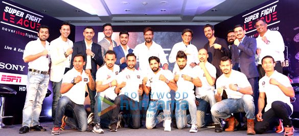ajay devgn arjun rampal randeep hooda salim merchant sulaiman merchant launch super fight league 5