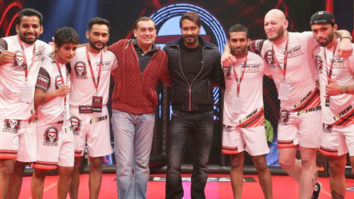 Check out: Ajay Devgn poses with his team at the inauguration of Super Fight League