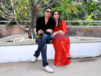 Akshay Kumar & Huma Qureshi snapped at the promotions of 'Jolly LLB 2'