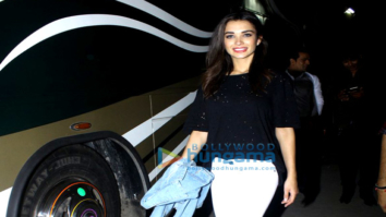 Amy Jackson snapped post an ad shoot in Mumbai