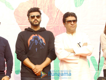Arjun Kapoor & Raj Thackeray grace the Lokhandwala Marathon