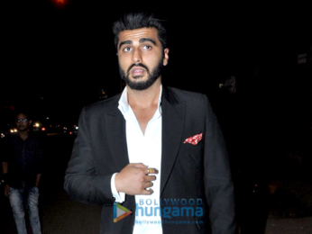 Arjun Kapoor, Shraddha Kapoor and Chetan Bhagat snapped post a meeting at Mohit Suri's office