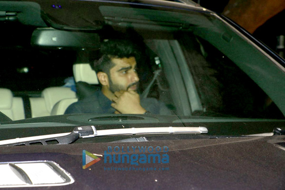 arjun kapoor and aditya roy kapur snapped at ranbir kapoors house 1