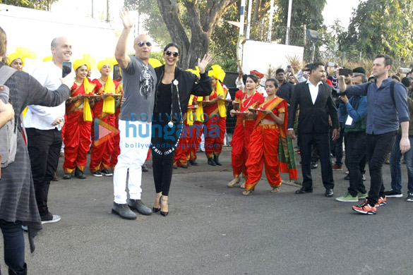 deepika padukone vin diesel arrive in india for xxx the return of xander cage promotions 2