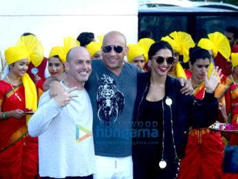 Deepika Padukone & Vin Diesel arrive in India for 'xXx The Return of Xander Cage' promotions