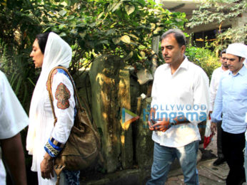 Funeral of Abis Rizvi's Film Producer