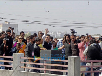 Govind celebrates Makar Sankranti with wife in Ahmedabad