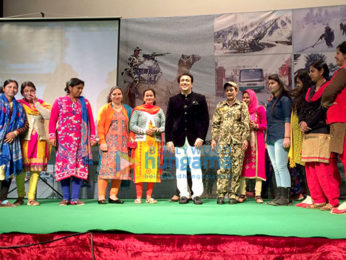 Govinda visits BSF camp in Delhi to promote Aa Gaya Hero