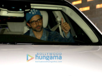 Hrithik Roshan, Sussanne Roshan and Zayed Khan snapped post dinner at Friend's Pad in Juhu