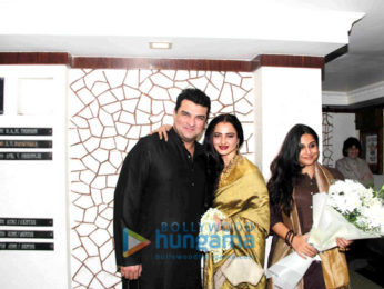 Hrithik Roshan, Vidya Balan, Rekha, Aditi Rao Hydari and many more at Javed Akhtar's birthday bash
