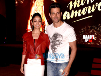 Hrithik Roshan & Yami Gautam launch 'Mon Amour' song from 'Kaabil'