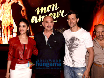 Hrithik Roshan & Yami Gautam launch 'Mon Amour' song from 'Kaabil'