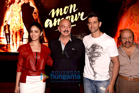 hrithik roshan yami gautam launch mon amour song from kaabil 2