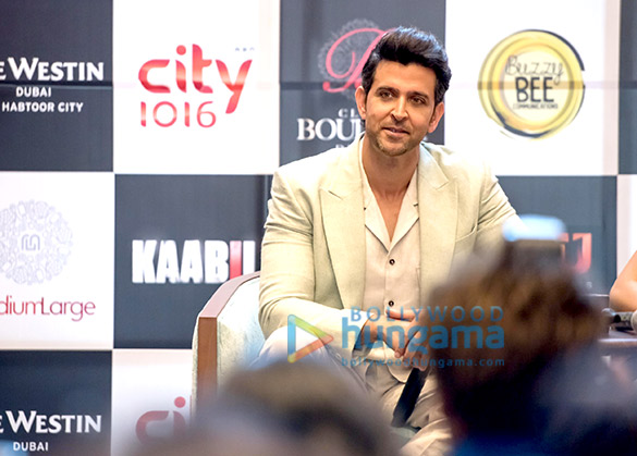hrithik roshan yami gautam promote kaabil in dubai 2