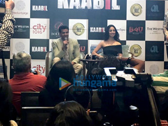 Hrithik Roshan & Yami Gautam promote 'Kaabil' in Dubai