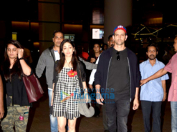 Hrithik Roshan & Yami Gautam return from ‘Kaabil’ promotions in Dubai