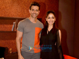Hrithik Roshan & Yami Gautam snapped promoting their film ‘Kaabil’