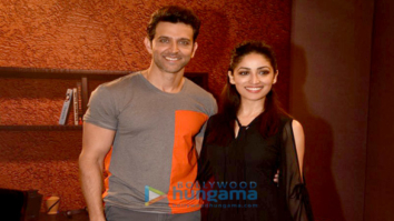 Hrithik Roshan & Yami Gautam snapped promoting their film ‘Kaabil’