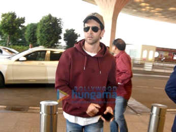 Hrithik Roshan departs for 'Kaabil' promotions in Dubai