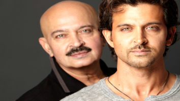 Celebrity Photos of Hrithik Roshan & Rakesh Roshan