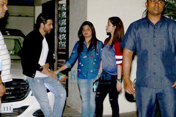 Hrithik Roshan, Yami Gautam, Sussanne Roshan and others snapped post party at Rakesh Roshan’s house
