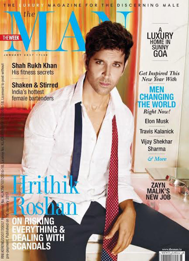 Check Out Hrithik Roshan Graces The Cover Of ‘the Man Bollywood News Bollywood Hungama
